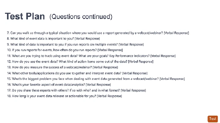 User surveys user survey 03