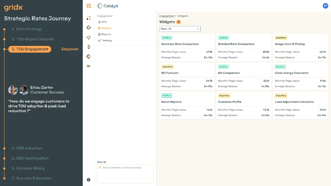 User flow gridx journey 14