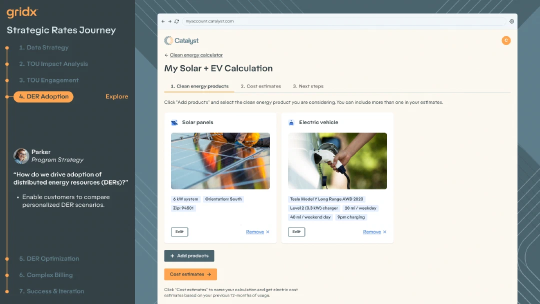 User flow gridx journey 19