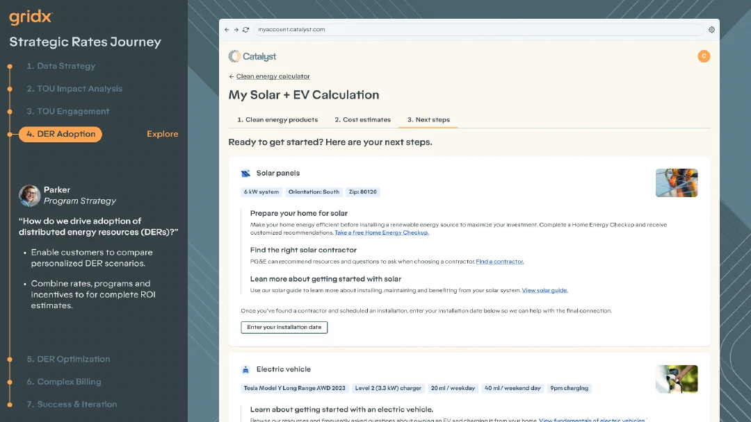 User flow gridx journey 21