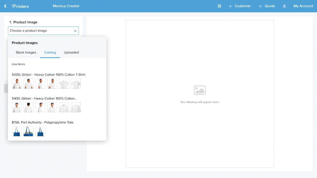 Web experience mockup 02