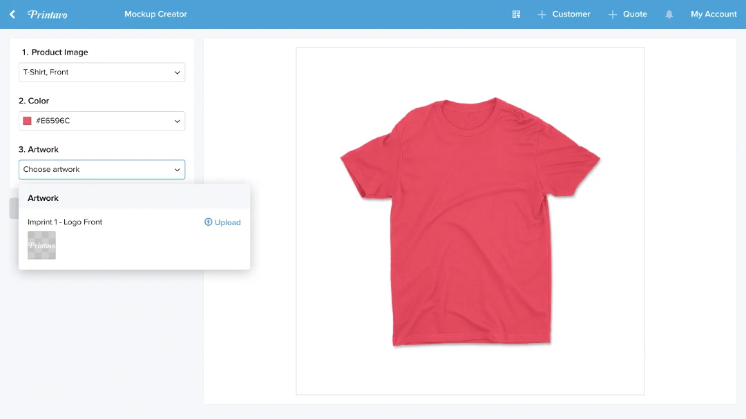 Web experience mockup 06